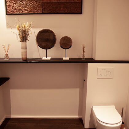 Le Nouveau Monde 広々としたパウダールーム